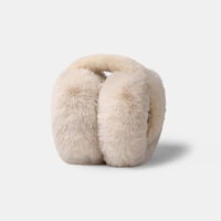 Nuevas orejeras cálidas gruesas de felpa plegables clásicas HAOXUAN para uso en invierno diseño Unisex con impresión Digital