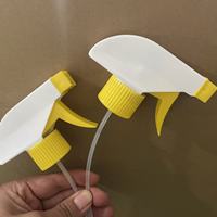 Válvula de Repuesto Económica con Ventilación de 28 mm 28/400 28 410, Gatillo Amarillo para Pulverizador Manual, Cabezales de Pulverización
