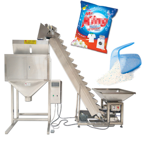 Semi Automatic 500g 1kg 5kg 10kg <strong>omo</strong> Washing Powder <strong>Detergent</strong> Soap Powder Bag Packing Filling Machine for Sell - Product Image 1