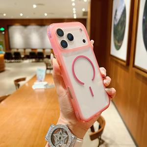 Funda Magnética Antichoque para Teléfono Móvil, Anillo Magnético Pequeño, Acrílico de Alta Calidad para <span class=keywords><strong>iPhone</strong></span> 17 y Samsung S26 Ultra - Product Image 4