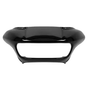 Carenado Exterior Delantero Negro Intenso Compatible con Harley Davidson Road Glide FLTRX 2015-24 - Product Image 1