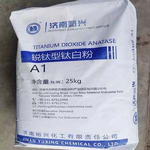 Precio de fábrica Tio2 Polvo blanco Tipo anatasa Dióxido de titanio para la industria del plástico Fabricación de papel - Product Image 3