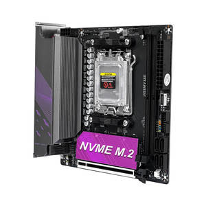 JGINYUE B650 <span class=keywords><strong>ITX</strong></span> DDR5 Mini <span class=keywords><strong>AM5</strong></span> para Placa Base Compatible con 9600X/7800X3D/7500F (Interfaz B650/<span class=keywords><strong>AM5</strong></span>) Nueva Placa Base de Escritorio SATA - Product Image 1