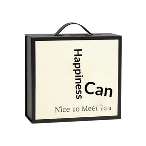 Cajas de Regalo Empresariales Personalizadas con Asas, Tapa, Impresión de Logotipo y Diseño a Color, Disponibles en Stock - Product Image 3