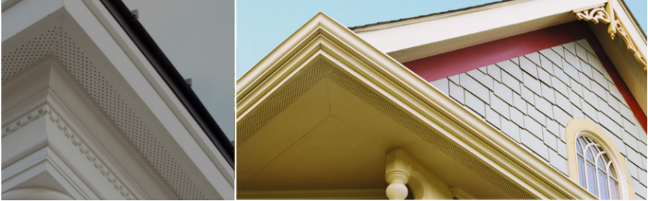 application of soffit panel
