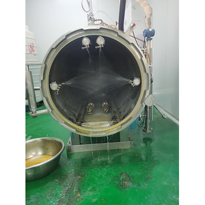 Autoclave horizontal direct d'usine pour bouteille en plastique utilisée pour les conserves/<span class=keywords><strong>bocaux</strong></span> en verre - Product Image 6