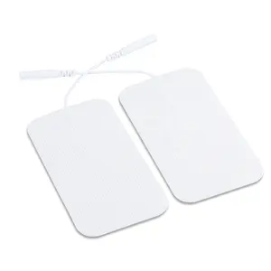 Konmed Self adhevsive conductive gel electrode pads with 2.0mm pin use for medical equipment electrocardiogram equipment