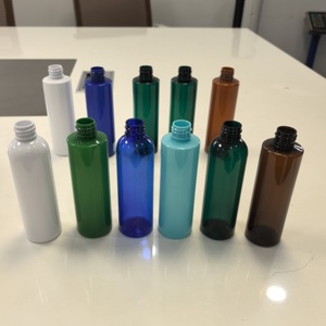 Emballage cosmétique, toner, parfum, vert, bleu, blanc, ambre, noir, 100, 120 ml, flacon en plastique PET avec pulvérisateur à pompe, imprimé à l'écran - Product Image 2