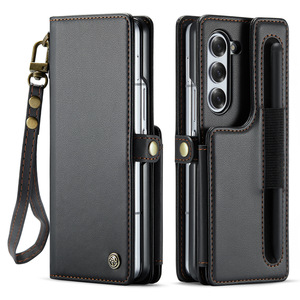Funda Cartera para Samsung <span class=keywords><strong>Z</strong></span> Fold 7 con Material PU+TPU, Diseño con Ranura para Tarjetas, 30% de Descuento - Product Image 6