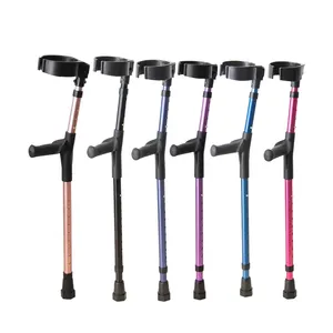 Children Orthopedic crutches Ergonomic Handles Arm Cuffs walking aids Forearm Crutches for Kids