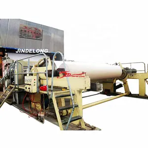 2024 Hot Selling A3 A4 Paper Base Raw Jumbo Paper Making Machine Complete Price with Pulping Machines