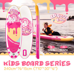 Spatium Vente Chaude Chine Fabrication Sport Aquatique Enfants Surf <span class=keywords><strong>Gonflable</strong></span> Sup Boards Stand up <span class=keywords><strong>Paddle</strong></span> <span class=keywords><strong>Board</strong></span> Planche De Surf - Product Image 2