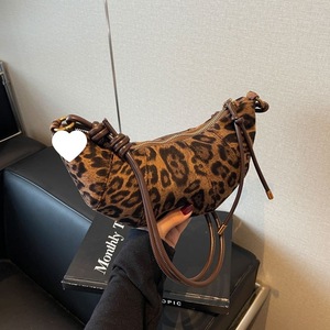 Borsa a tracolla con stampa leopardata alla moda di design di fascia 2025 di fascia alta da donna borsa a tracolla minimalista - Product Image 6