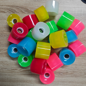 Ruote per Skateboard Luminose 65x51mm in 6 Colori PU, Ruote Larghe per Cruiser a Propulsione, OEM ODM, Vendita all'Ingrosso - Product Image 5