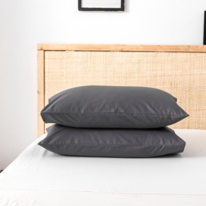 Ensemble de literie 3 pièces exclusif pour hôtel 5 étoiles, coton à haute densité de fils, résistant aux plis, <span class=keywords><strong>housse</strong></span> de <span class=keywords><strong>couette</strong></span> douce avec taie d'oreiller respirante - Product Image 5