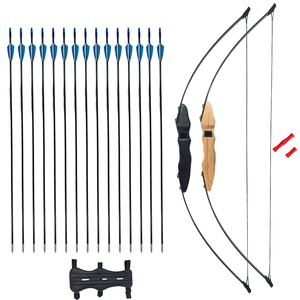 Bộ cung săn bắn kéo thẳng 30-40 Lbs kèm mũi tên - Công suất cao để luyện tập săn bắn - Product Image 1