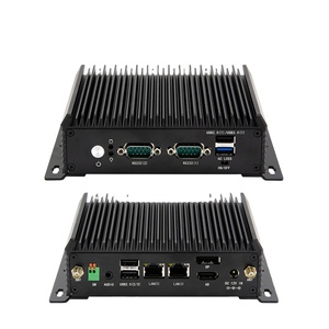 Komputer Industri XLW Dual LAN Dual COM Intel I5 8265U 8G LPDDR3 Win10 Linux WiFi5 Tanpa Kipas Mini PC Embedded PC Industri - Product Image 6