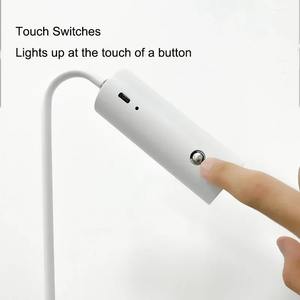 Lámpara de Escritorio LED Recargable por USB con Interruptor Táctil, Lámpara de Noche para Niños, Cuidado de la Vista, Lámpara de Lectura para Dormitorio, Plegable y Regulable - Product Image 4