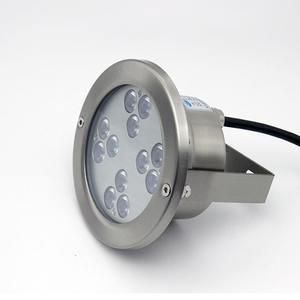 Projecteur <span class=keywords><strong>LED</strong></span> Submersible DMX RGB IP68 Étanche 12V 24V en Acier Inoxydable pour <span class=keywords><strong>Piscine</strong></span> et Aménagement Extérieur avec Télécommande, Conforme CE RoHS - Product Image 4