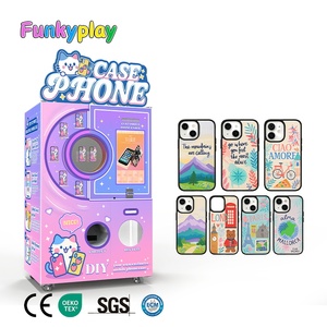 Máy bán hàng tự động ép nổi Funkyplay 5 màu mực, vỏ điện thoại màn hình cảm ứng, hệ thống thanh toán bằng tiền xu/thẻ - Product Image 3