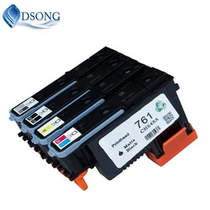 Dsong 6 צבעים ראש ההדפסה 761 עבור hp Designjet T7100 פלוטר דיו מחסניות (CH645/CH646/CH647/CH648)