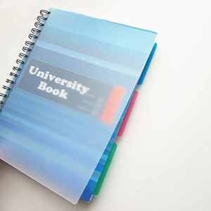 Forniture per ufficio di alta qualità PP copertina diario stampa di taccuino con organizzatore rilegatura a spirale studente libro universitario - Product Image 5
