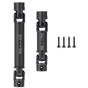 Acier <span class=keywords><strong>TRX4</strong></span>-<span class=keywords><strong>M</strong></span> 1144 CVD arbres d'entraînement châssis arbre de transmission central pour <span class=keywords><strong>1</strong></span>/<span class=keywords><strong>18</strong></span> RC chenille voiture TRX4M K10 haute piste mise à niveau pièces de rechange - Product Image 1