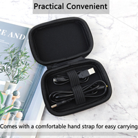 Bolsa Protectora para Cargador Personalizada, Organizador de Cables Portátil, Bolsa Impermeable para Banco de Energía, Ligera, de EVA Rígida