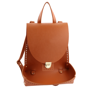 High Quality <b>DIY</b> Handmade Leather Backpack <b>Bag</b> with Hardware Factory Wholesale Quality <b>Bag</b> <b>Accessories</b> - Product Image 1