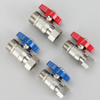 Vannes à boisseau sphérique en laiton spécial pour chaudières, fabrication CarpJourney, OEM, manuelles, raccordement fileté NPT/à brides DN15-DN20, pour eau chaude et chauffage