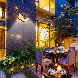 Cảm Biến Chuyển Động Ngoài Trời <span class=keywords><strong>Led</strong></span> Hàng Rào Vườn Đậu Xe Loét Tường Đèn An Ninh Đèn Lồng Khẩn Cấp Sola Năng Lượng Mặt Trời Đèn An Ninh - Product Image 5