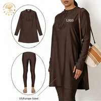 Ensemble islamique haut de gamme, léger, anti-UV, élégant et polyvalent, pour tenue active modeste, avec personnalisation rapide par le fabricant
