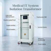 Transformateur d'isolement IT monophasé pour usage médical, fabriqué en Chine, 6,3 kA, avec bobine à enroulement toroïdal pour hôpital