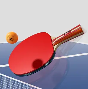 Standard größe 2mm Gummi 2mm Schwamm Kohle faser Pingpong Paddel Tischtennis schläger