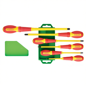 Fasano Screwdriver <b>Set</b> 6 <b>Pc</b> With Green Storage Tray For Vehicle Repair Tools - Product Image 2