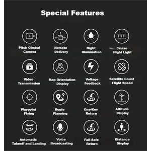 Drone industriel amélioré avec une charge utile ZL600-10KG: idéal pour l'agriculture, la pêche, la médecine et les opérations aériennes - Product Image 2