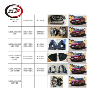Czjf กระจังหน้ารถยนต์สำหรับ <span class=keywords><strong>NISSAN</strong></span> SUNNY <span class=keywords><strong>2020</strong></span> 2021กระจังหน้ารถ62310-5EF0A รูเรดาร์ - Product Image 3