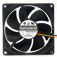 SANYO 9A0924S402/9A0924S4031 DC24V 0.10A 90*90*25MM 9025 9CM Kipas Pendingin Aksial Bantalan Bola Ganda Baru Asli