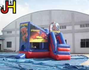 Castillo <span class=keywords><strong>de</strong></span> salto comercial <span class=keywords><strong>de</strong></span> <span class=keywords><strong>Spiderman</strong></span> con tobogán, castillo hinchable <span class=keywords><strong>de</strong></span> <span class=keywords><strong>Spiderman</strong></span>, casa <span class=keywords><strong>de</strong></span> rebote combinada inflable con tobogán - Product Image 2