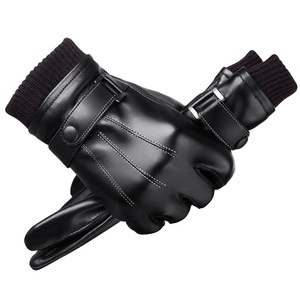 <span class=keywords><strong>Gants</strong></span> de <span class=keywords><strong>moto</strong></span> imperméables au vent, en cuir artificiel, tactiles, unisexes, pour les trajets quotidiens, pour l'<span class=keywords><strong>hiver</strong></span> - Product Image 1