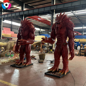 Bức tượng quái vật hoạt hình tùy chỉnh-Kết cấu thực tế và chi tiết cho các điểm tham quan Kinh Dị của công viên chủ đề - Product Image 4