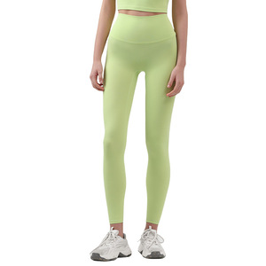 Leggings de yoga Ulla en Spandex/Nylon, taille haute élastique, longueur intégrale, sans coutures, avec poches pour femmes, collection Printemps 2026 - Product Image 5