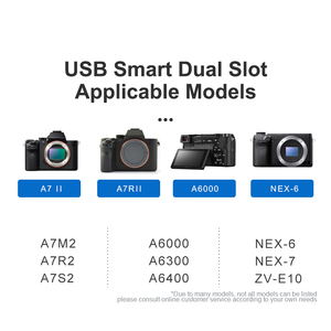 เครื่องชาร์จคู่ NP-FW50 แบตเตอรี่สำหรับโซนี่ ZV-E10 ZVE10 อัลฟ่า A6500 <span class=keywords><strong>A6300</strong></span> A6000 A5000 A3000 NEX-3 A7R กล้อง 8.4V เอาต์พุต OVP/OTP - Product Image 5