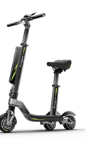 Scooter Eléctrico Plegable de 3 Ruedas SUNNIGOO Patentado, Unisex, 500W, 48V, 10Ah, IPX5, Sensor Impermeable, Alcance de 21-30km/h, F1