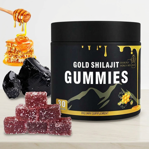 Gomitas Masticables de Shilajit, 60 Unidades, Fórmula a Base de Plantas, con Empaque OEM Personalizado para Venta al Por Mayor, Suministro de Suplementos Dietéticos - Product Image 3