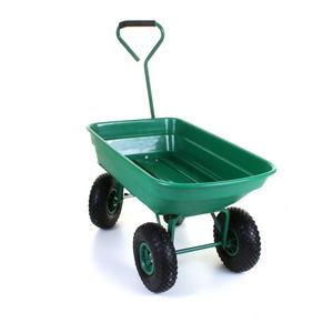 Carriola Da Giardino Vasca Ribaltabile 75L Lelaio Tubolare In Acciaio Con Ruota - Product Image 3