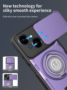 เคสโทรศัพท์มือถือ <span class=keywords><strong>Vivo</strong></span> Y400 <span class=keywords><strong>5G</strong></span> ดีไซน์สปอร์ต กันกระแทก ผลิตจาก TPU+PC พร้อมที่ยึดแม่เหล็กและตัวป้องกันกล้องแบบเลื่อน <span class=keywords><strong>ราคา</strong></span>ประหยัด - Product Image 2