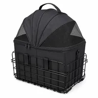 Sac de transport portable pour animaux de compagnie, siège arrière de vélo, pour chiens et chats, transport en vélo en plein air