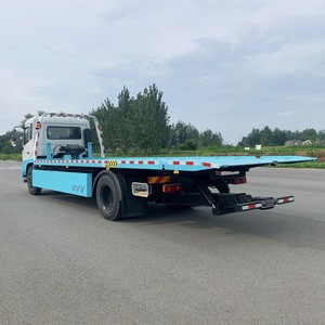 Camión Grúa de Plataforma Deslizante Dongfeng 4x2 de 8 Toneladas, Camión de Remolque de Plataforma Plana de 10 Toneladas con Cabrestante de 5 Toneladas - Product Image 4