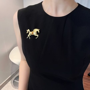 เข็มกลัดสไตล์ฝรั่งเศสย้อนยุค หรูหรา โบราณ ประณีต ป้องกันแสงสะท้อน สำหรับติดเสื้อ - Product Image 4